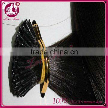 2014 Most Fashionable Halloween hair,I-tip hair ,virgin brazilian hair extentions