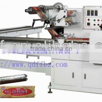 Muti-row pieces of biscuit food packing machine