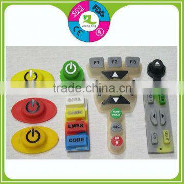 Silicone rubber tiny lcd membrane switch keypad