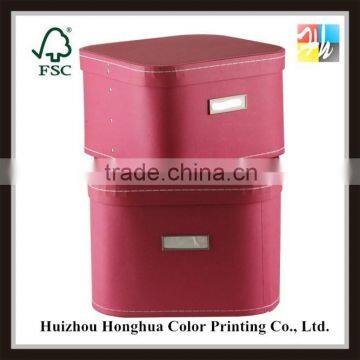 Korean Style Supplier of Packing Paper Box Storage Box With Lid photo-2