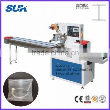 Disposable medical infusion tube packaging machine