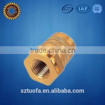 Brass Copper Nut Precision Machine Parts Cnc Brass Service photo-2