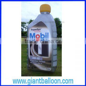 Inflatable Engine Oil Plastic Bottle