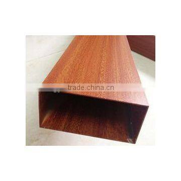 6063 6061 aluminum alloy extrusion woodgrain coating