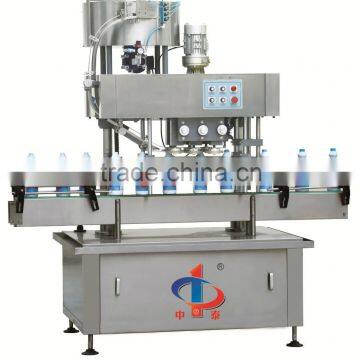 220v 580ml Hdpe Bottle Capping Machinery Capping Machine Milk Cup Rotary Filling and Sealing Capping Machine photo-5