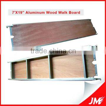 7'x19" aluminum wood loaded board