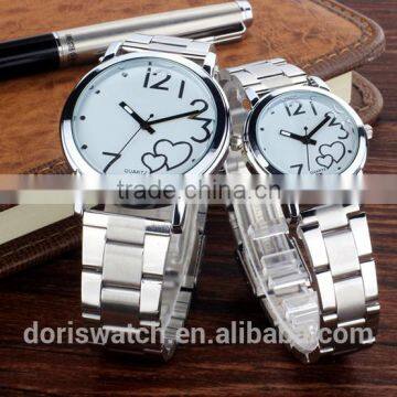 Fashion Lady Watch 2015 Most Hot Selling Cheap Alloy Watch Colorful Fashion for Couple Watch Set