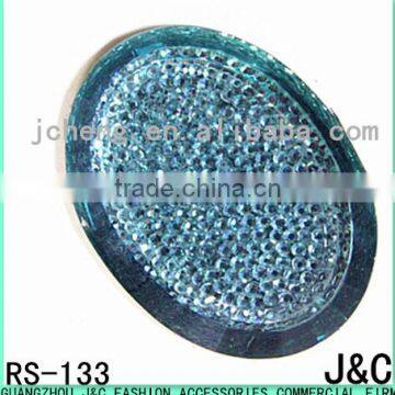 30*40 Sharp face oval resin stone