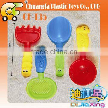 Mini sand tool toys PP plastic beach rake toys sand shovel toys