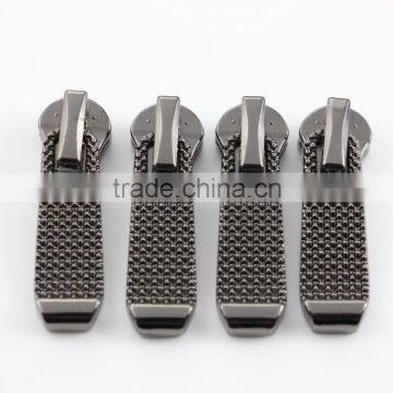 #5 Cobwebbing Metal Zipper Slider photo-2