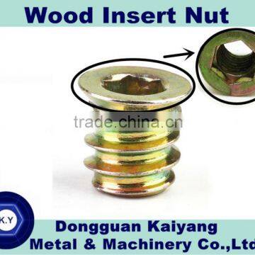 Galvanized Threaded Wood Insert Nut photo-2