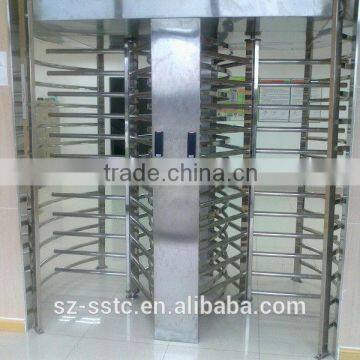 Double/ Single Routeway Automatic Full Height rfid card reader security turnstile gate