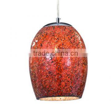 1 Light Mini Pendant with nice tiffany glass shade