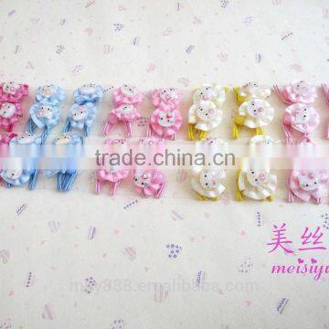 Ribbon bows hair clip hair pin Korean hair clip hair clip tic tac baby girls hair accessories