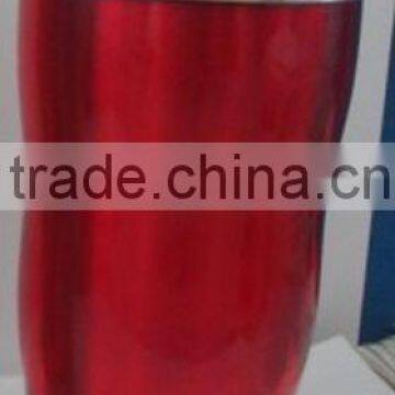 pastic inner stainless steel outer trave mug without handle