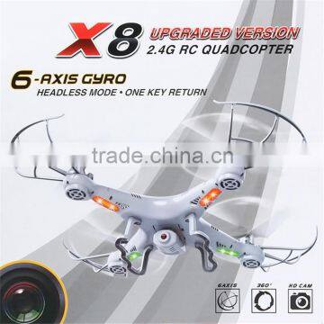 BAYANGTOYS X8 White RC Quadcopter 4 Channel 6 Axis Gyro 2.4G Drone / 2.0MP Camera