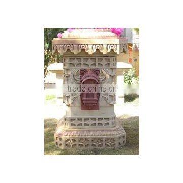 Traditional Tulsi Kyara Landscaping Stone Large for Flower Pot in WholeSale