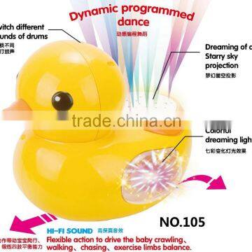 Hot Selling Remote Control Intelligent Baby Toys Yellow Duck photo-2
