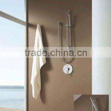 brass in-wall shower mixer with sliding rail 13/L6236