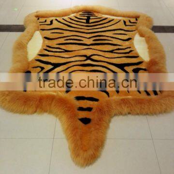 Real Multed Color Faux Fur Blanket/wholesale Blanket 2015 photo-2