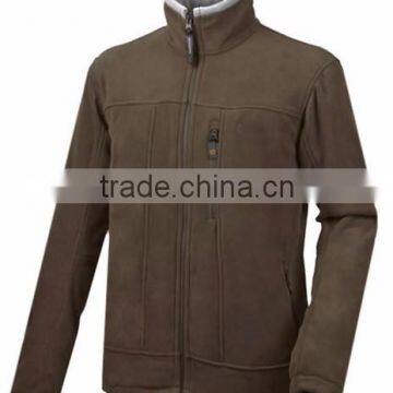 15PKFJ03 2014-2015 Men's winter 100% poly fleece jacket