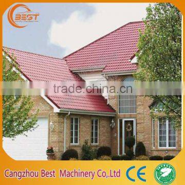 Metal Roof Panel Glazed Tile Roll Forming Machine photo-6