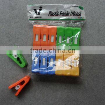 Plastic clothes peg, high quality clips,popular designs