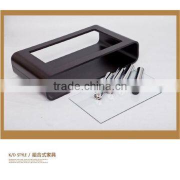 Modern Glass Table, Glass Tea Table, Wooden And Glass Coffee Table photo-3