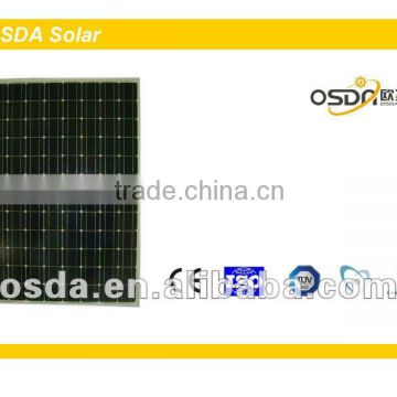 TUV MCS CEC certificated monocrystalline 245W solar panel