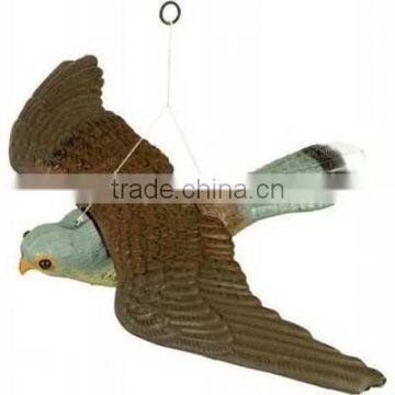 plastic full body flying bird for garden decoration