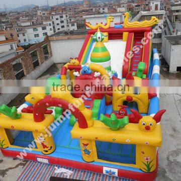 2016 Giant Inflatable Funcity for Commercial Large Inflatable Amusement Park Outdoor Children Large Bouncy House