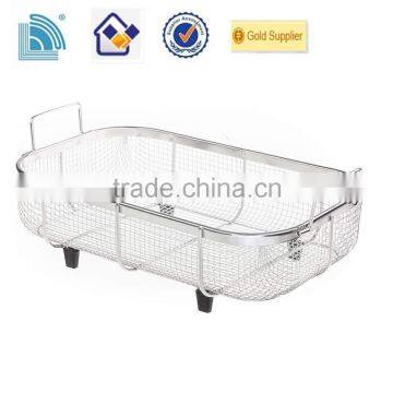 2014 new rectangle stainless steel wire mesh basket