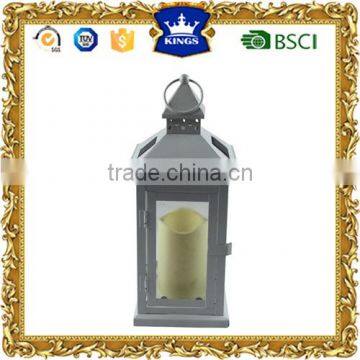 New design white LED solar energy candle lantern