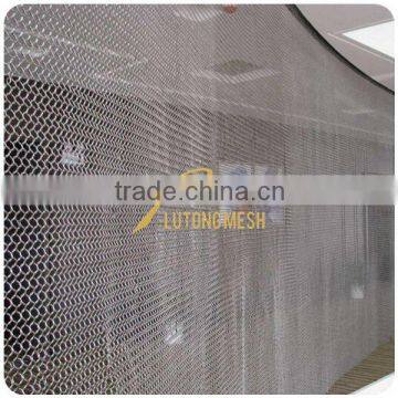 Decorative metal ring mesh curtain for Interior project