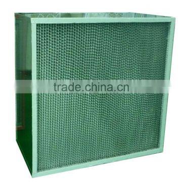 Good quality HEPA Air filter with galvanized steel frame