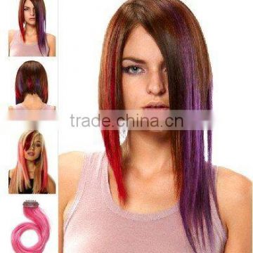 EZ Highlight Color Hair Extension - One 3/4" Clip hair Extension