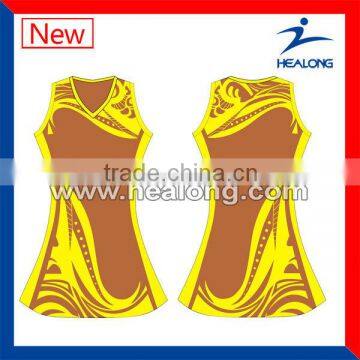 woman wear for wholesale custom netball uniforms