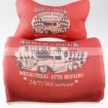Custom Print Memory Foam Seat Cushion Kit For Car