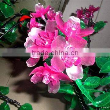 Artificial Flower Outdoor Lights Led Tree Wood Frame Christmas New Products Christmas Lights Outdoor Led Tree Lights photo-3