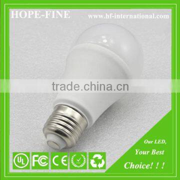 European Market 3w 5w 7w 9w 12w E27 LED Lighting Bulb Cool White with CE RoHS Certificaiton