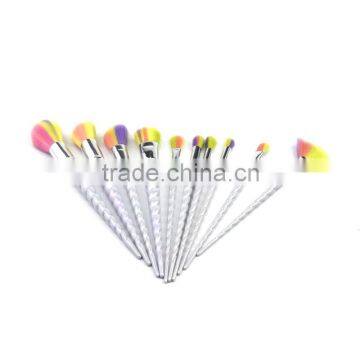 2017 New Unicorn Thread Makeup Brushes Professional Make Up Brushes Fiber Brush Set Makeup Tools Eyebrow Eyeliner Powder Brushes photo-6