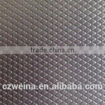 3mm pattern black steel sheet