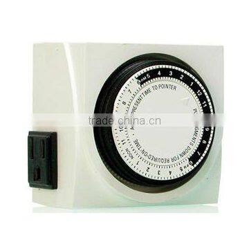Dual outlet analogue Timer--Grow Light/Hydroponics accessory