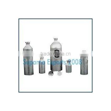 Aluminum Bottles With Screw Caps