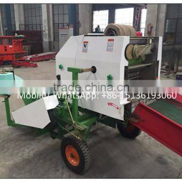 Full Automatic Mini Hemp Hay Blace Baler Twine Walking Tractor Machine photo-4
