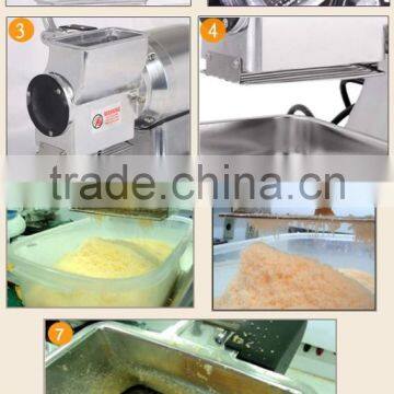 Automatic industrial electric cheese grater