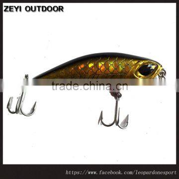 Fishing Lures Minnow Fish Bass Tackle Hooks Artificial Baits Crankbait