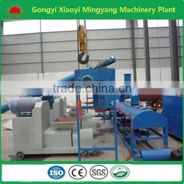 CE approved Factory sale biomass plywood sawdust sunflower husk briquette machine