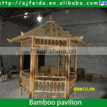 FD-20160316 Cheap garden bamboo gazebo/pavilion/house