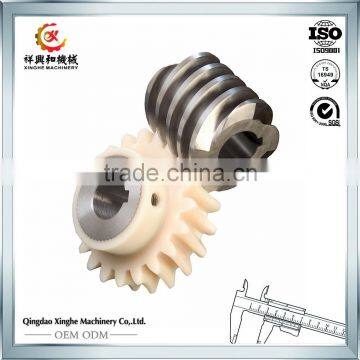 CNC machining Service custom precision worm gears auto parts steel industrial worm gears